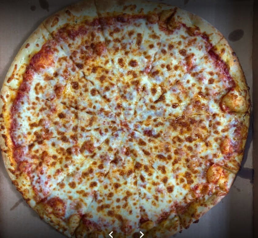 Tomato & Cheese Pizza.